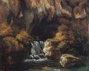 Gustave Courbet The Source of the Lison Sweden oil painting artist
